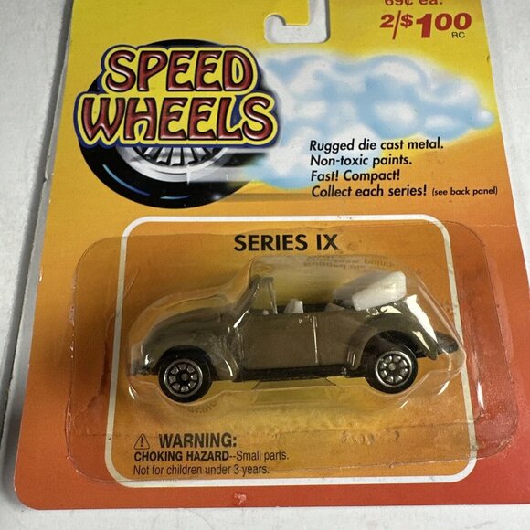 LOT Of 2 VINTAGE 1990s SPEED WHEELS DIECAST - Picture 2 of 9